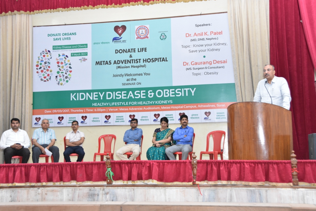 Kidney Awareness Program (world kidney day) at Metas Hospital Surat