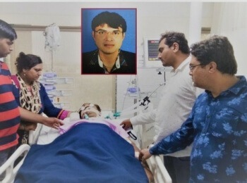 FAMILY MEMBERS OF SURESHBHAI GAVE NEW LIFE TO 4 PEOPLE BY DONATING HIS ORGANS