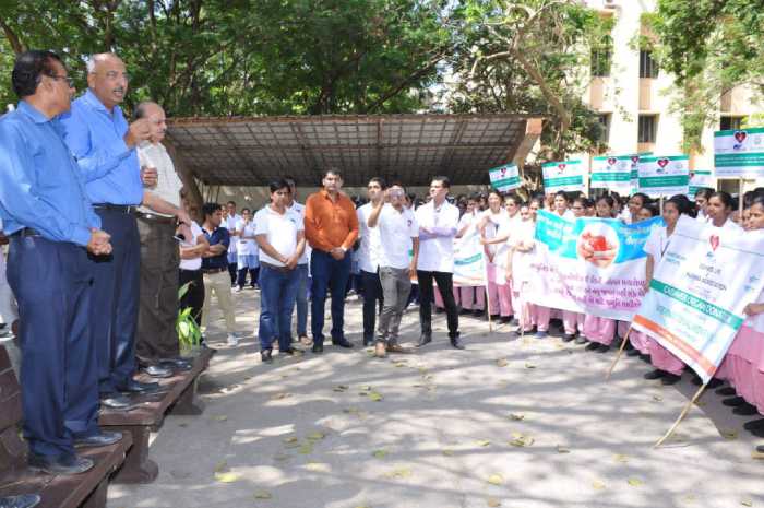 Women's Day Organ Donation Rally with Nursing Assocn