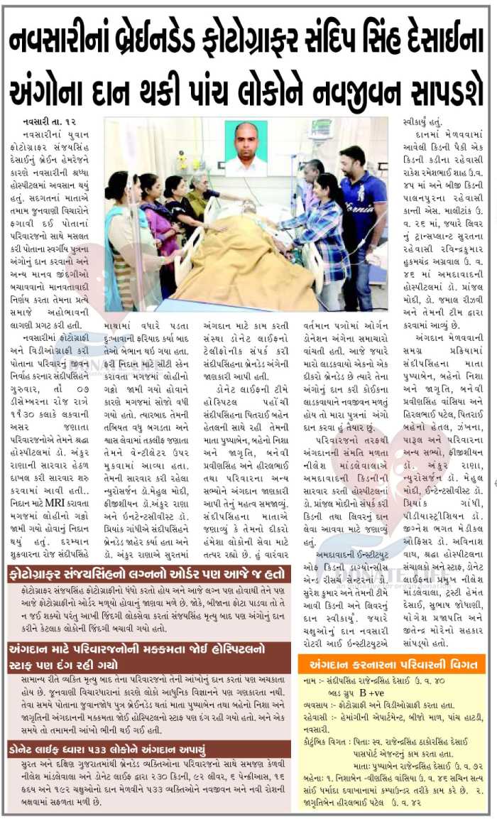 Sandeepsinh Rajendrasinh Desai