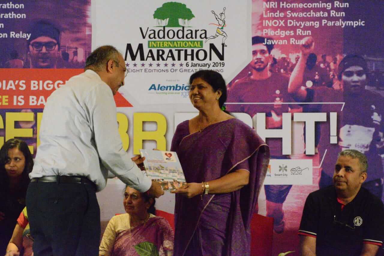 Baroda Press Conference About Vadodara Marathone