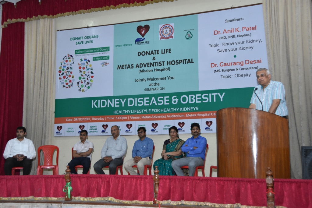 Kidney Awareness Program (world kidney day) at Metas Hospital Surat