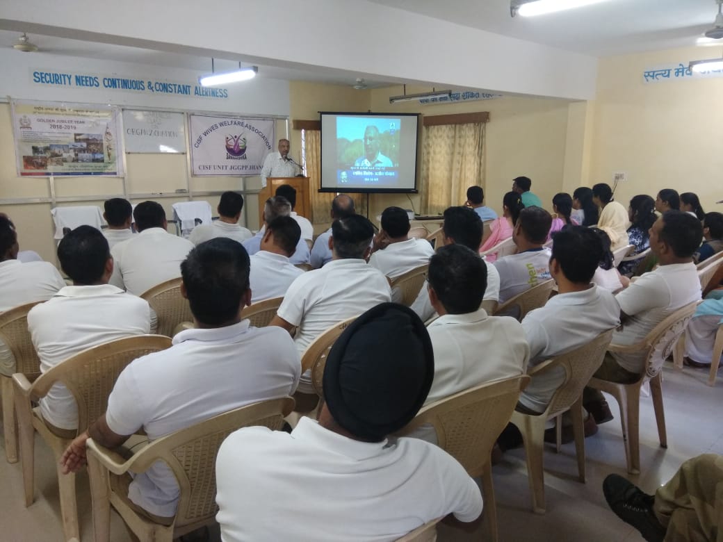 Organ Donation awareness program in CISF unit Jhanor Dist- Bharuch