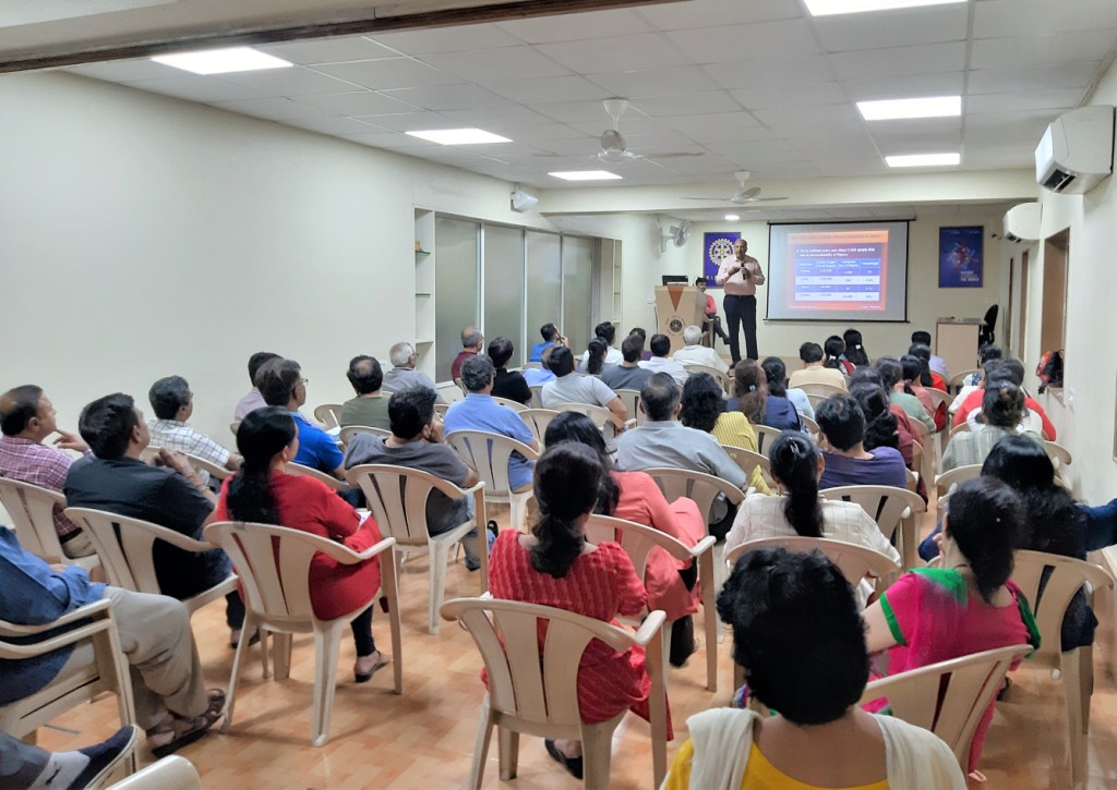 Organ Donation awareness programme at Rotary Club of Navsari.