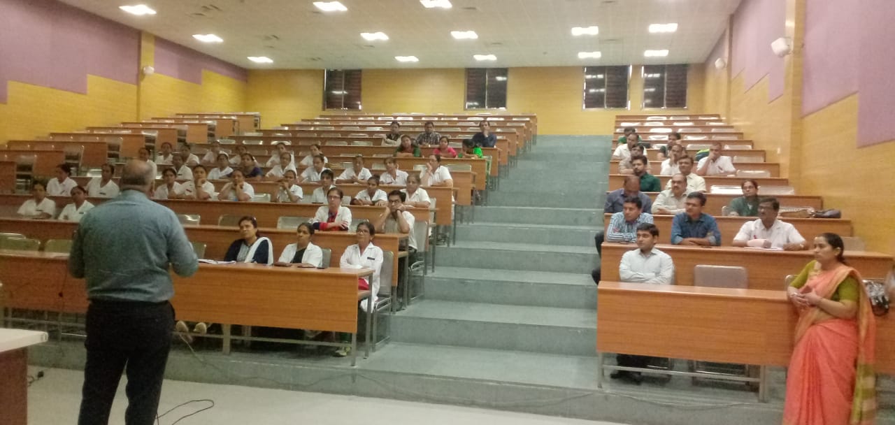 Organ Donation Awareness Seminar at GMERS Medical College Gandhinagar on 19th February, 2020.