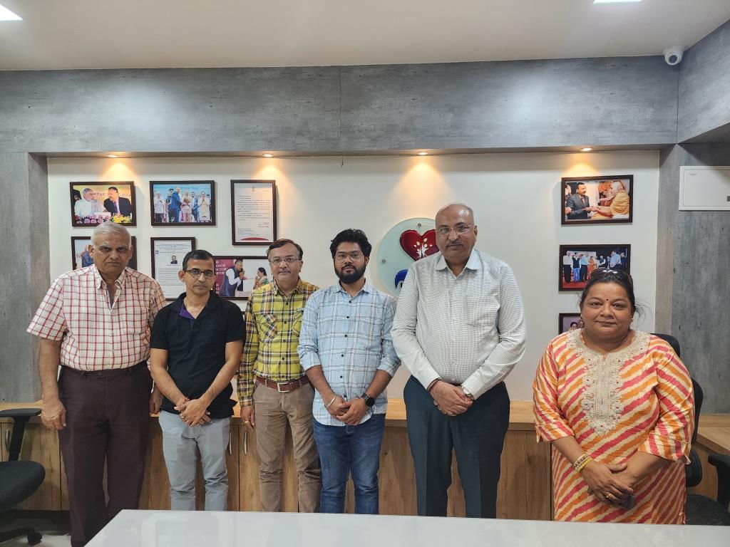 Vadodara New Starting  Chapter of Donate life Meeting With Vadodara Team Member.