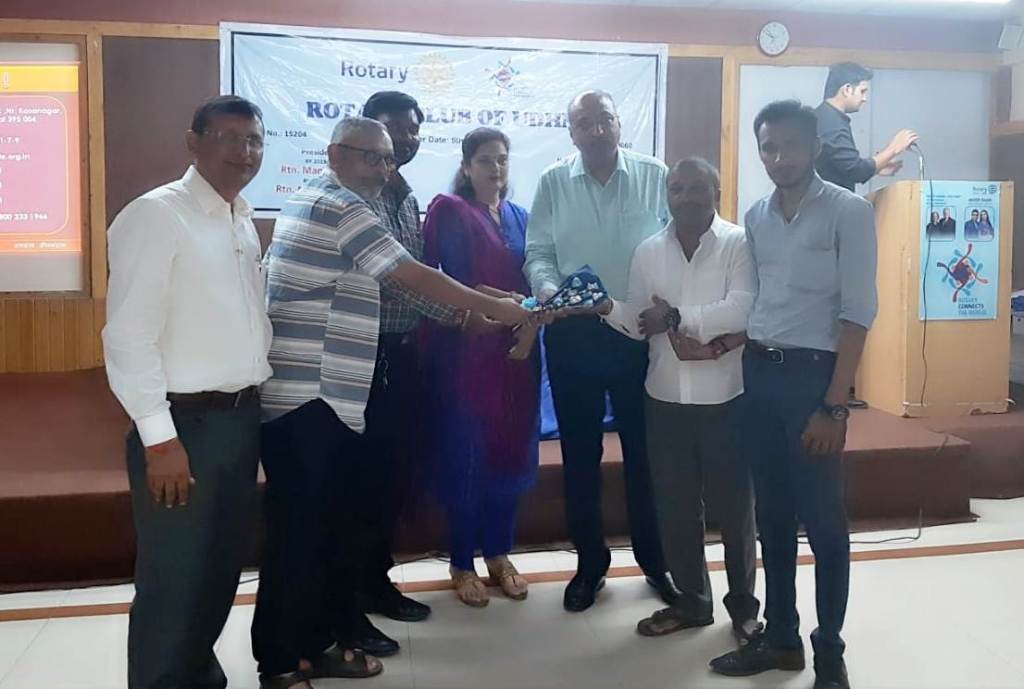 Awareness Program at Rotary Club of Udhana |Date: 22/08/2019