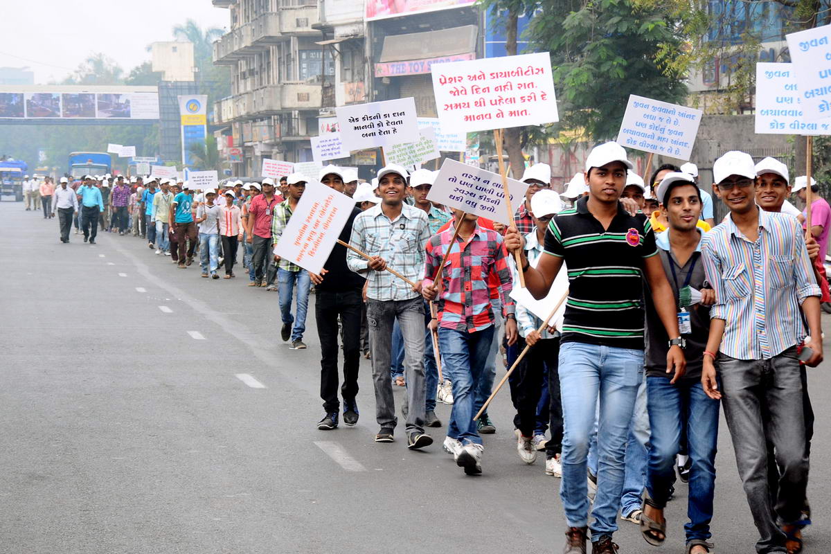 Flag off Kidney Awareness Rally on "World Kidney Day" 2012 