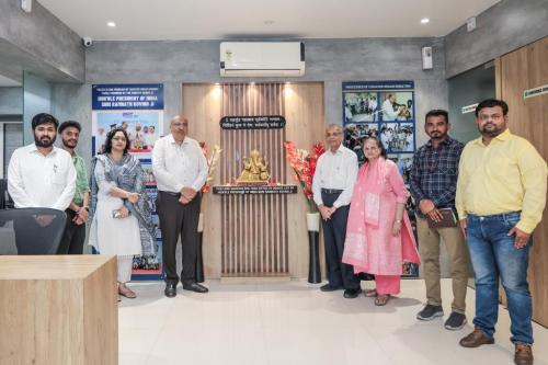 Trilokchand Papriwal Charitable Trust Team Visit Donate Life Office