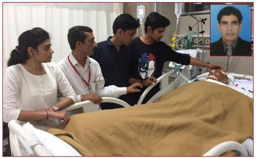 Lt. Rameshbhai Gobarbhai Dhorajiya Age: 53 cadaver Organ Donar From: Kiran Multi Super speciality Hospital |Date: 29/09/2017