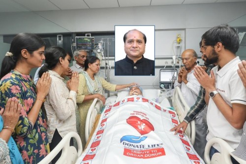Lt. Rameshbhai Vallabhbhai Narola Age: 53 Cadaver Organ Donor From: SIMS Hospital | Date: 20.02.2026