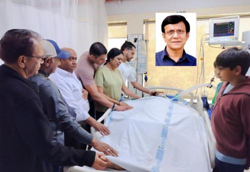 Lt. Sureshbhai Motiram Patel Age: 68 Cadaver Organ Donar From : INS Hospital |Date: 08.03.2024