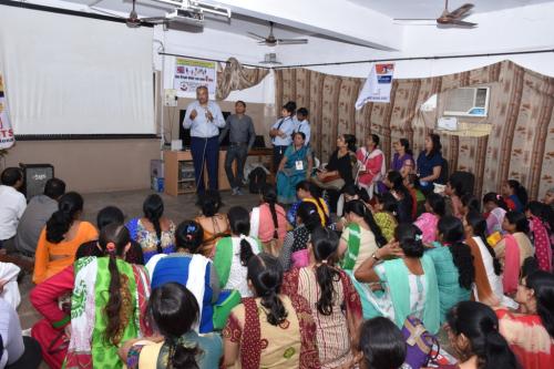 Organ Donation Awareness program with teachers from K & M P High School