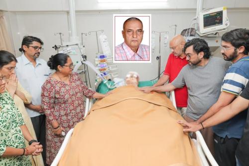 Lt. Bhupendrabhai Chhaganlal Gandhi Age: 77 Cadaver Organ Donor From: Mahavir Hospital | Date: 08.10.2024