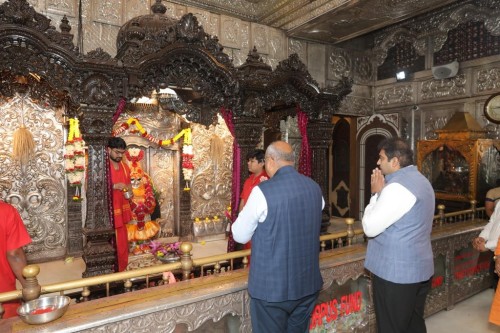 Nilesh Mandlewala Darshan Mahalaxmi Temple Koradi, Nagpur.