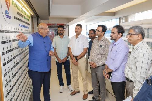 Sardar Patel Eduction Trust (SPET), Anand Team Visit Donate Life Office