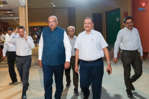 Founder of the 'Donate Life' Padma Shri Nilesh Mandlewala was invited as the Chief Guest to "Samanvay 2026," the annual Function organized by B.R.C.M. College of Business Administration.