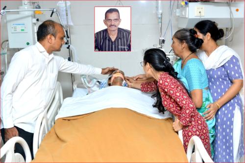 Lt.Hasmukhbhai Manilal Sanghavi Age: 58 Cadaver Organ Donar From : Mahavir Hospital |Date: 17.08.2023