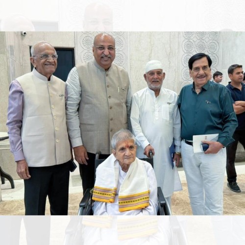 Nilesh Mandlewala Meet Various Padma Shri in Rashtrapati Bhavan, Delhi