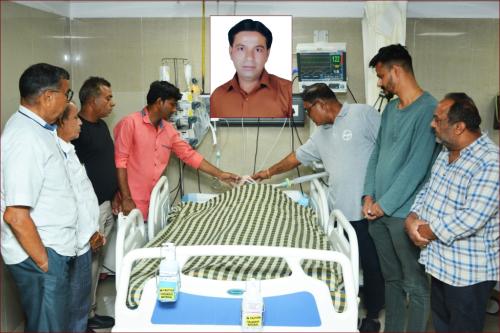 Lt. Jayeshbhai Thakorbhai Prajapati Age: 42 Cadaver Organ Donar From: Smt. Jayaben Mody Multispeciality Hospital |Date: 23/03/2023