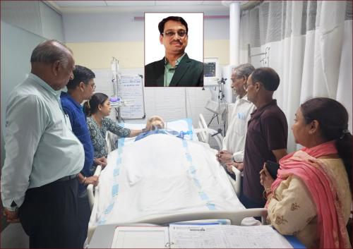 Lt. Pankaj Kumar Goyal Age: 46 Cadaver Organ Donar From : INS Hospital |Date: 12/07/2023
