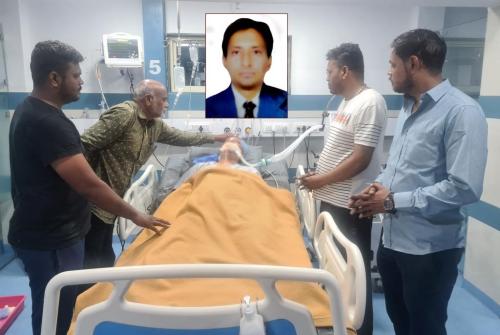 Lt. Piyushbhai Jashubhai Patel Age: 38 Cadaver Organ Donar From: Apex Multispeciality & Trauma Centre |Date: 31/10/2022