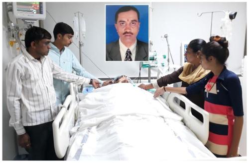 Lt. Pravinbhai Bachubhai Kunt Age: 45 Cadaver Organ Donar From : Unique Hospital |Date: 17/04/2018