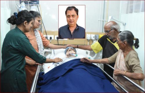 Lt. Shitalbhai Dhanshukhbhai Gandhi Age: 49 Cadaver Organ Donar From: United Green Hospital |Date: 18/04/2022