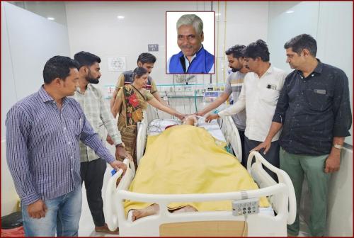 Lt. Vinodbhai Dhirubhai Vekariya Age: 57 Cadaver organ Donar From: Venus Hospital | Date: 11/03/2023