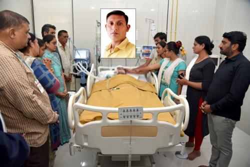 Lt. Vipulbhai Labhubhai Bhikadiya Cadaver Organ Donar From: Venus Hospital |Date: 06/01/2023