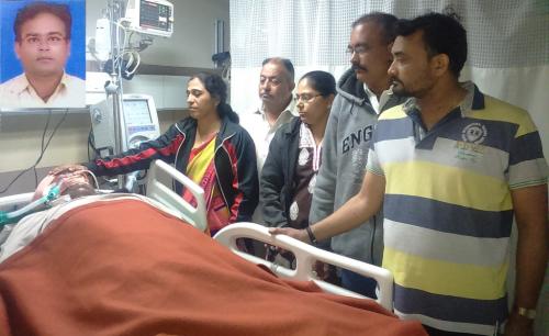 Lt. Shileshbhai Manharbhai Gotlawala Age: 48 Cadaver Organ Donar From: Burhani Hospital |Date: 13/02/2017