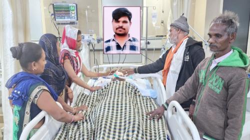 Lt. Yogeshbhai Ramanbhai Vasava Age: 32 Cadaver Organ Donar From : Smt. Jayaben Mody Multispeciality Hospital |Date: 24.11.2023