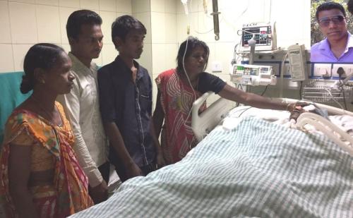 Lt. Amit Ramanbhai Halpati Age:21 Cadaver Organ Donar From: New Civil Hospital Date: 13/07/2017