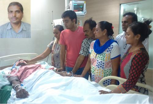 Lt. Rameshbhai Laljibhai Patel Age: 53 Cadaver Organ Donar From: Mahavir Hospital |Date: 24/05/2016