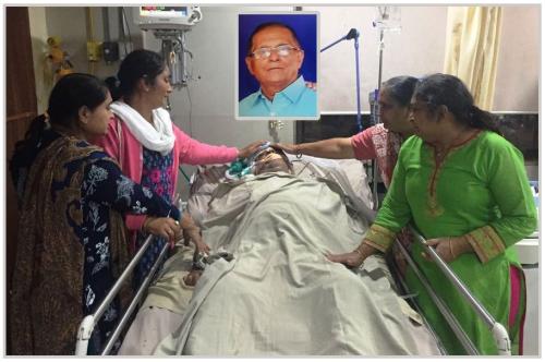 Lt. Jyotindra Nanubhai Vashi Age: 66 Cadaver Organ Donar From: Apple Hospital |Date : 02/01/2018