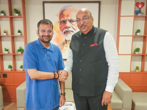 Dr. Rutvij Patel, Former President, Bharatiya Janta Yuva Morcha