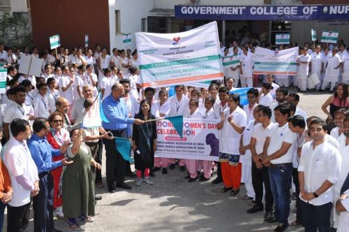 World Woman's Day Rally