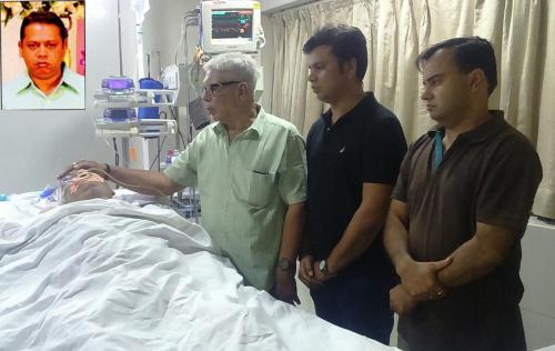 Lt. Apurv Hareshbhai Desai Age: 47 Cadaver Organ Donar From: Mahavir Hospital |Date: 31/12/2016
