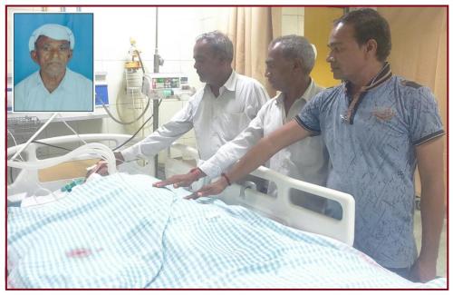 Lt. Bhikabhai Jasabhai Sojitra Age: 75 Cadaver Organ Donar From: New Civil Hospital |Date:09/08/2017