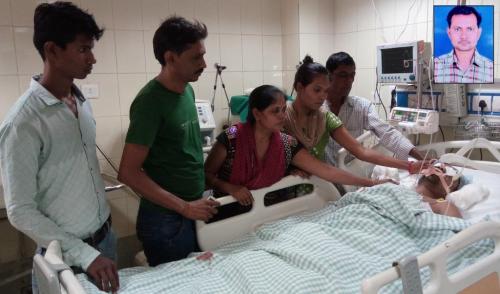 Lt. Navneet Babubhai Chudhari Age:30 Cadaver Organ Donar From: New Civil Hospital |Date: 02/06/2017