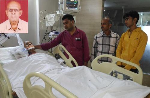 Lt. Sampratarj Chudhari Age: 78 Cadabver Organ Donar From: Mahavir Hospital |Date: 25/04/2016