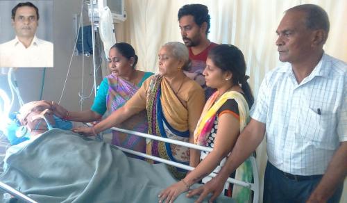 Lt. Ghanshyambhai Keshavbhai Akbari Age: 58 Cadaver Organ Donar From: Apple Hospital |Date: 31/08/2016