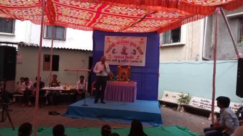 Awareness Program at Aai Shri Khodiyar Yuvak Mandal Blood Camp |Date: 25/08/2017