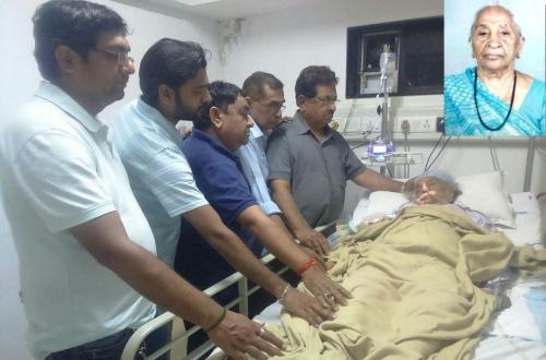 Lt. Jiviben Jashmatbhai Davariya Age: 82 Cadaver Organ Donar From: Adventist Wockhardt Hospital |Date: 25/10/2016