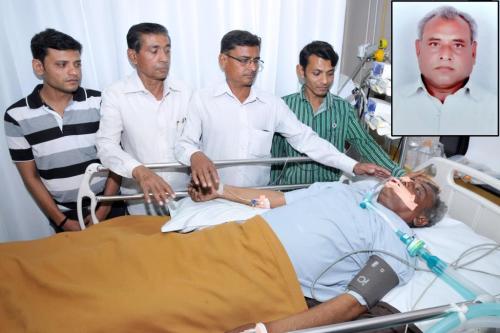 Lt. Kantibhai Laxmanbhai Mangukiya Age: 50 Cadaver Organ Donar From: Ayush I.C.U & Multispeciality Hospital |Date: 11/02/2016