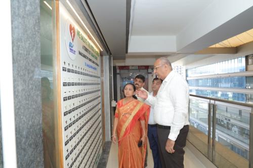 It was a pleasure for Donate life to welcome Hon’ble Member of Parliament (Lok Sabha) and National Vice President B.J.P Dr.Bhartiben D. Shiyal ji at our office, today.-2
