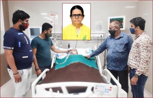 Lt. Dipikaben Bharatbhai Dhariya Age: 49 Cadaver Organ Donar From: Kiran Multi Super speciality Hospital |Date: 29/07/2021