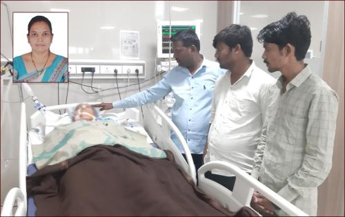 Lt. Geetaben Bharatbhai Parmar Age: 46 Cadaver Organ Donar From : Kiran Multi Super speciality Hospital | Date: 17/06/2022