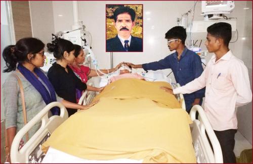 Lt. Jayntibhai K Vasava Age: 59 Cadaver Organ Donar From: Mahavir Hospital |Date : 11/09/2018