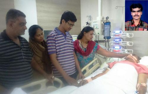 Lt. Jitendra Kanubhai Patel Age: 52 Cadaver Organ Donar From: Mahavir Hospital |Date: 26/10/2016
